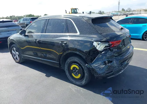 2020 Audi Q3 Premium 45 Tfsi Quattro Tiptronic из США, поврежденный, VIN WA1AECF35L1021332